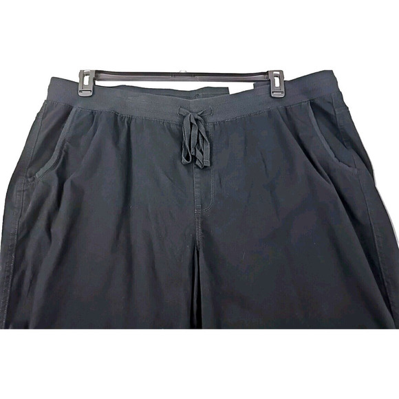 Style & Co ~Woman Plus Size 3X~ Deep Black Core Shorts Elastick Waist NWT. - Picture 6 of 9
